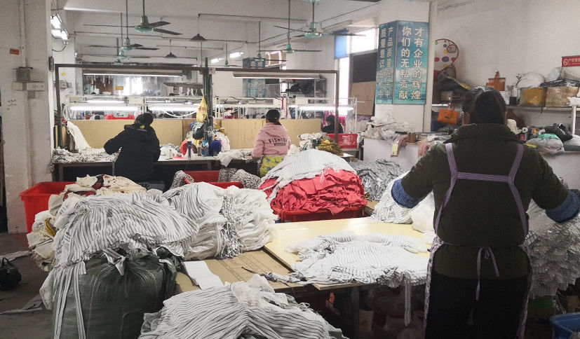 Guangzhou Beianji Clothing Co., Ltd. manufacturer production line