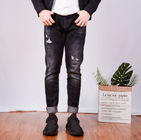 ODM OEM Korean Version Autumn Winter Men Pants Casual Straight Mid Waist Jeans