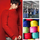 Striped Flat Knit OEM ODM Mens Warm Sweaters Customized Cotton Pullover