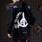 BEIANJI S 3XL Running Sports Floral Print Hoodie Oversized