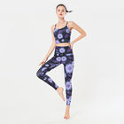 80% Nylon 20% Spandex Ladies Yoga Wear Custom Printed Activewear Leggings wholesale womens clothing manufacturers