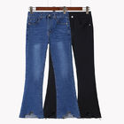 XXXL Easing Flare Tall High Waisted Jeans Fashion Letters
