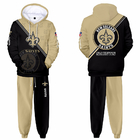 Men'S Custom Clothing Relaxed Fit Tracksuits 2 Pieces Set Sweatsuits Hoodie Sports Suit